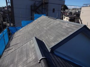 屋根塗装施工前