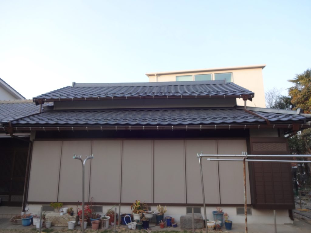 川崎市中原区にて屋根の葺き替えを行いました