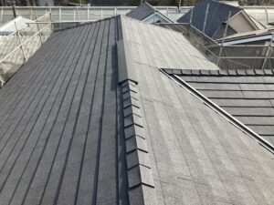 横浜市緑区の屋根カバー工事の施工後