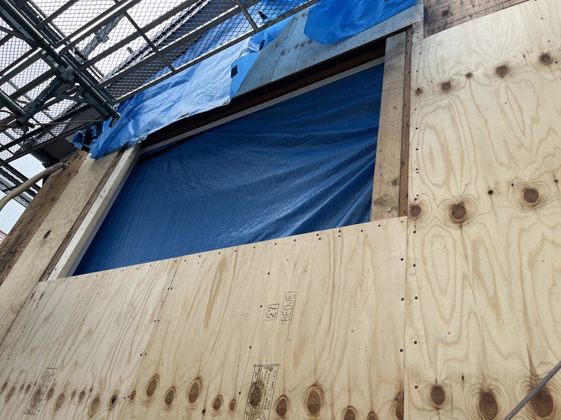 構造用合板張り