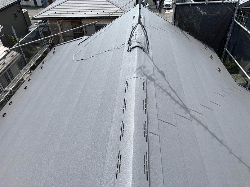 屋根仕上がり