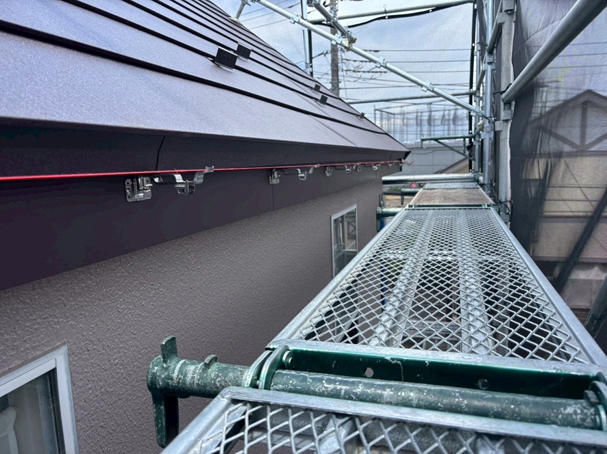 吊り金具取付け