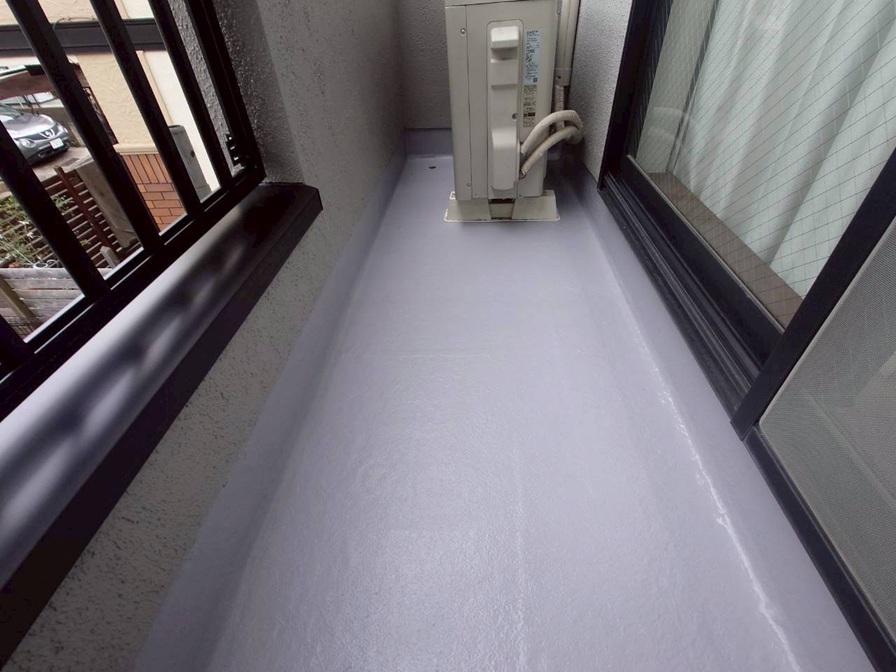 防水施工仕上がり