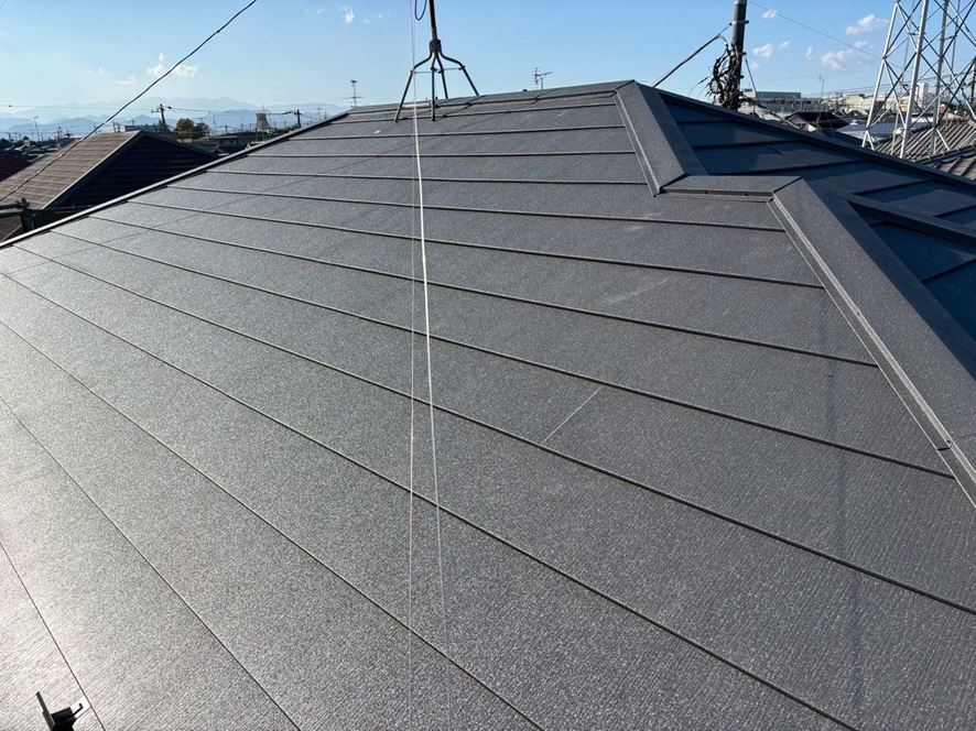 上屋根施工後