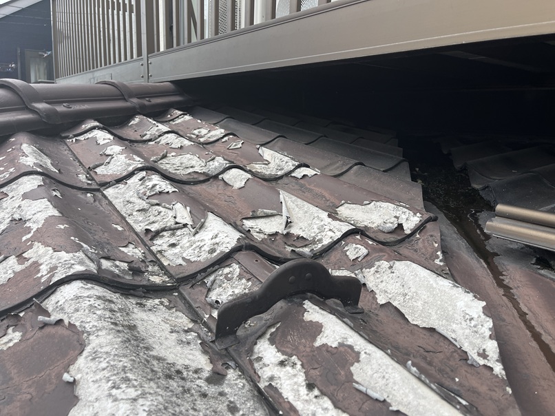 屋根材の劣化状況