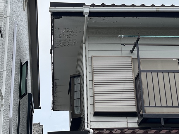 軒天の劣化状況